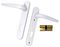 YES-DHCPK - Essentials UPVC Double Glazed Door Handle & Cylinder Pack, White