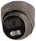 DEF3 5MP GRY - 5MP 3.6mm HD Outdoor Fixed Full Colour Dome CCTV Security Camera - 25m IR, Grey