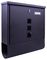 GH453 - Wall Mounted Lockable Letterbox, Black