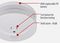 1290080 - Smoke Detector with 9V Replaceable Battery