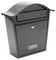 701527 - Classic Wall Mounted Stainless Steel Post Box, Anthracite