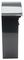 701527 - Classic Wall Mounted Stainless Steel Post Box, Anthracite
