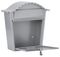 701534 - Classic Wall Mounted Stainless Steel Post Box, Silver