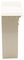 701542 - Classic Wall Mounted Stainless Steel Post Box, Antique Cream