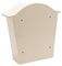 701542 - Classic Wall Mounted Stainless Steel Post Box, Antique Cream