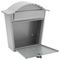 701543 - Classic Wall Mounted Stainless Steel Post Box, French Grey