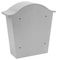 701543 - Classic Wall Mounted Stainless Steel Post Box, French Grey