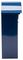 701544 - Classic Wall Mounted Stainless Steel Post Box, Midnight Blue
