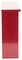 701557 - Elegance Wall Mounted Stainless Steel Post Box, Red