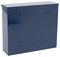 701545 - Elegance Wall Mounted Stainless Steel Post Box, Midnight Blue