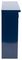 701545 - Elegance Wall Mounted Stainless Steel Post Box, Midnight Blue