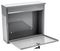 701563 - Elegance Wall Mounted Stainless Steel Post Box, French Grey