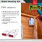 702038 - Sold Secure Approved Shed Security Kit - 4.5m Security Cable, 2x Padlocks, Ground Anchor & PIR Alarm