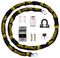 702040 - Sold Secure Approved Garage Security Kit - 3m Security Chain, Ground Anchor, U-Lock & PIR Alarm