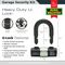 702040 - Sold Secure Approved Garage Security Kit - 3m Security Chain, Ground Anchor, U-Lock & PIR Alarm