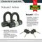 702030 - 1m x 10mm Duo Stainless Steel Chain & U-Lock Security Set