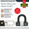 702030 - 1m x 10mm Duo Stainless Steel Chain & U-Lock Security Set