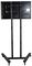 BT8503/B - 60" Flat Screen Display Trolley with Mounting Kit
