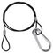 PLS00449A - Black Wire Safety Bond, 2mm x 600mm, 10kg