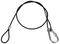 PLS00469A - Black Wire Safety Bond - 3mm x 600mm, 25kg