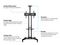 7350073732319 - Public Floorstand Basic 150 TV Stand - 32" to 60" Screen