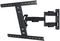 7350022736184 - M VESA Tilt and Swivel Flexarm Thin TV Wall Mount, 37" to 55", Black