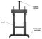 7350073736324 - Portable M Public Dual Pillar Floorstand 180 HD