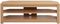 MEM-1200-OAK3 - Memphis Oak 3 Shelf TV Stand - 1200mm x 395mm x 450mm