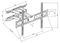 TTD604DA3 - Tilt and Swivel TV Wall Mount - Up to 70" Screen