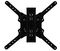 TTD202DAEX - Tilt and Swivel Double Arm TV Wall Mount - Up 17" to 55" Screen