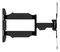 TTD202DAEX - Tilt and Swivel Double Arm TV Wall Mount - Up 17" to 55" Screen