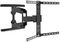 A195KB - Dual Pivot Tilt & Swivel Curved TV Wall Mount - 37" to 80"