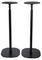 SFS001-B - Universal Speaker Floor Stands, 727-1171mm, 10kg, Black (pair)
