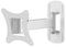 MRL13W - Single Head Extendable TV / Monitor Wall Mount 13-32" Tilt & Turn VESA Compatible, White