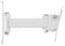 MRL13W - Single Head Extendable TV / Monitor Wall Mount 13-32" Tilt & Turn VESA Compatible, White