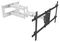 7350073736881 - M Universal Long Reach Dual Arm TV Wall Mount, 50" to 80" Screen, White