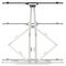 7350073736881 - M Universal Long Reach Dual Arm TV Wall Mount, 50" to 80" Screen, White