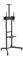 PSGL0092 - TV Trolley Stand with Shelf, 37" to 70"