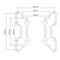 PSGL0108 - VESA Extension Plate, 400x400