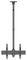 7350073733446 - M Ceiling Mount Pro TV Mount, 40" to 65" Screen