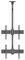 7350073733545 - M Ceiling Mount Pro Twin TV Mount, 2x 40" to 65"