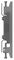 7350073736997 - M Wallmount Pro Fixed TV Mount, 17" to 43"