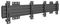 7350073737000 - M Wallmount Pro Fixed Twin TV Mount, 2x 27" to 32"