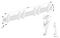 7350073737048 - M Wallmount Pro Tilt Triple TV Mount, 3x 27" to 32"