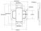 7350073734184 - M Pro Wallmount Plate, Small