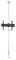 7350073735693 - M Floor to Ceiling Mount Pro, 40" to 65", Chrome