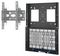 BT7888/B - Wall Mounted Slide Out AV Storage Tray