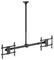 PSGL0122 - Heavy Duty Horizontal Twin Screen Ceiling Mount, Long, 34" to 60" Screens