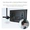 FLATPNLCEIL - Full Motion Adjustable TV Ceiling Mount, 32" to 75"