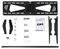 FPWTLTBAT - Low Profile Tilting TV Wall Mount, 37" to 75"